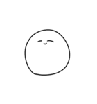 ○しろまるちゃん○（個別スタンプ：1）