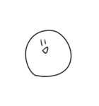 ○しろまるちゃん○（個別スタンプ：6）