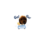 モカ（トイプードル）（個別スタンプ：34）