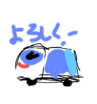 子供の落書きスタンプ(はたらくくるま)（個別スタンプ：7）