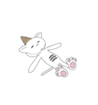 ヨガ猫 サンブル（個別スタンプ：1）