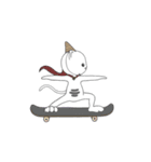 ヨガ猫 サンブル（個別スタンプ：3）