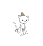 ヨガ猫 サンブル（個別スタンプ：4）