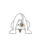 ヨガ猫 サンブル（個別スタンプ：7）