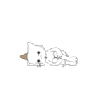ヨガ猫 サンブル（個別スタンプ：23）