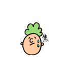 シンプルアフロ（個別スタンプ：9）