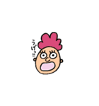 シンプルアフロ（個別スタンプ：15）