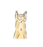 猫の動作日常（個別スタンプ：3）