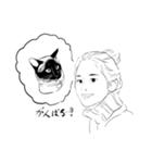 ヒーローとなつみさん（個別スタンプ：2）