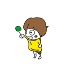 義足の女の子 のりちゃん（個別スタンプ：1）