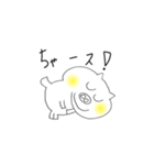 くまぶたさんの簡単挨拶（個別スタンプ：5）
