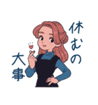 就活ちゃんずと一緒！！（個別スタンプ：30）