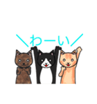 おじいちゃんおばあちゃんそして犬と猫（個別スタンプ：6）