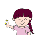 女の子日常のスタンプ（個別スタンプ：36）
