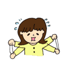 女の子日常のスタンプ（個別スタンプ：38）