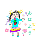 わいわいガールズミックス（個別スタンプ：2）