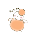 ふわふわ軍団のスタンプ（個別スタンプ：4）