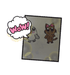 うさ、とりち、ねこち（個別スタンプ：8）