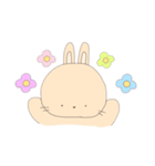 うさぎとごりらだよ（個別スタンプ：4）