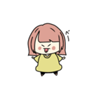 ゆるい女の子のスタンプ1（個別スタンプ：7）