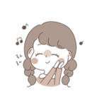 しろあんのみつ編みちゃんスタンプ（個別スタンプ：29）