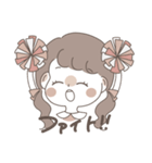 しろあんのみつ編みちゃんスタンプ（個別スタンプ：31）
