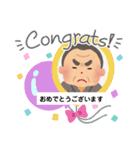 代表・社長・リーダーのスタンプ（個別スタンプ：5）