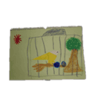 せん画伯6歳（個別スタンプ：2）