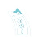 目つきのわるいニャオ（個別スタンプ：8）