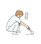 ゴニオとセラピスト（個別スタンプ：4）