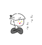 かわいい女の子のスタンプ1（個別スタンプ：7）