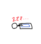 わいわい！棒人間〜！（個別スタンプ：6）
