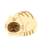 ゆるいねこのラムネとラスクのスタンプ（個別スタンプ：6）