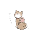 わんこ【柴犬】（個別スタンプ：21）