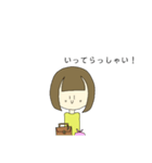 可愛い女の子【ショートボブちゃん】（個別スタンプ：14）