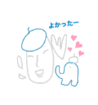 WAO！！ 24 モアイちゃんズ（個別スタンプ：2）