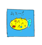 海の生き物智文コレクション（個別スタンプ：11）