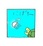 海の生き物智文コレクション（個別スタンプ：18）