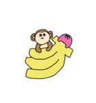 おさるのすたんぷぅ（個別スタンプ：2）