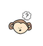 おさるのすたんぷぅ（個別スタンプ：4）