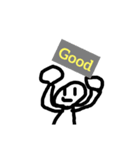 英語のスタンプ english（個別スタンプ：3）