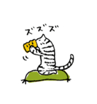 ねこだらけ/ゆるねこ（個別スタンプ：4）