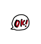 絵文字。（個別スタンプ：3）