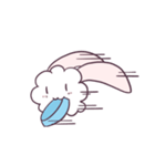 ソフトバニー勤勉（個別スタンプ：7）