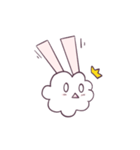 ソフトバニー勤勉（個別スタンプ：8）