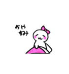マルちゃんと幽霊君（個別スタンプ：3）