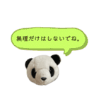 パンダがしゃべる優しいあいづち。（個別スタンプ：16）