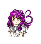 とてもとてもかわいい女の子3（個別スタンプ：1）
