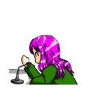 とてもとてもかわいい女の子3（個別スタンプ：17）