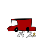 生きてる乗り物スタンプ（個別スタンプ：34）